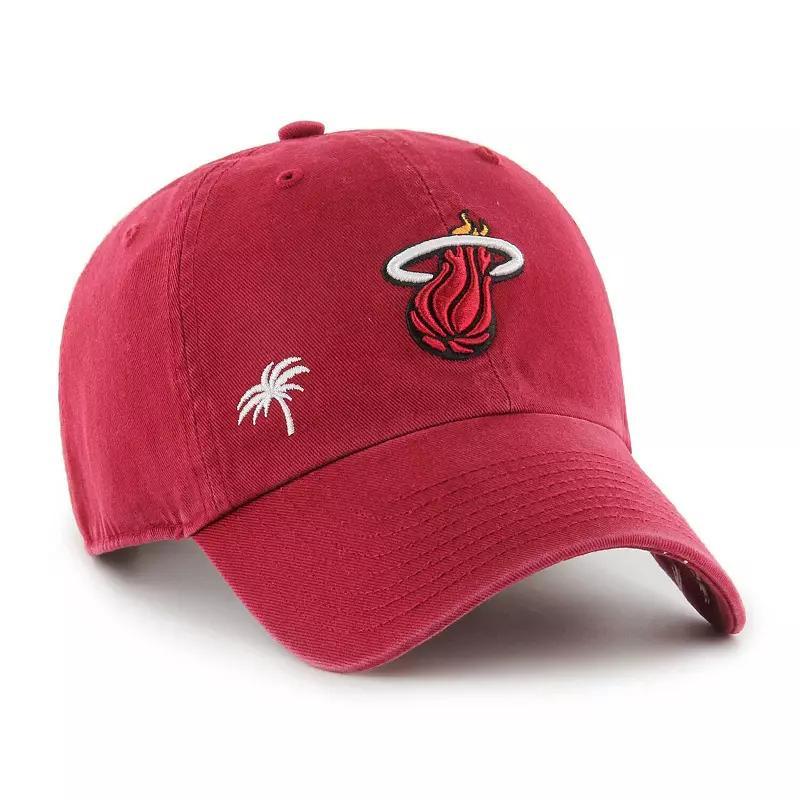 Womens 47 Miami Heat Confetti Undervisor Clean Up Adjustable Hat Product Image