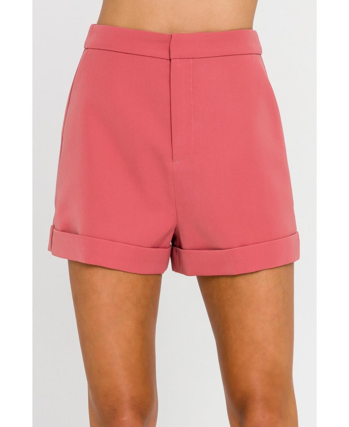 Womens Tailored Basic Shorts Product Image