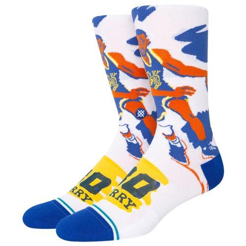 Stance Paint Curry Crew Cut Socks Shoes Product Image