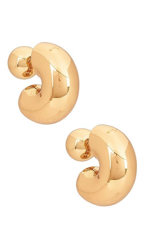 Jenny Bird Tome Medium Hoop Earrings Product Image