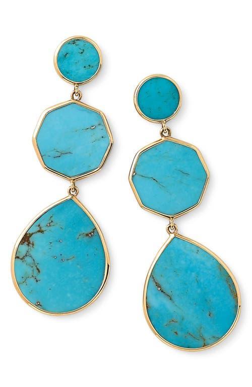 Ippolita Three-Stone Teardrop Earrings Product Image