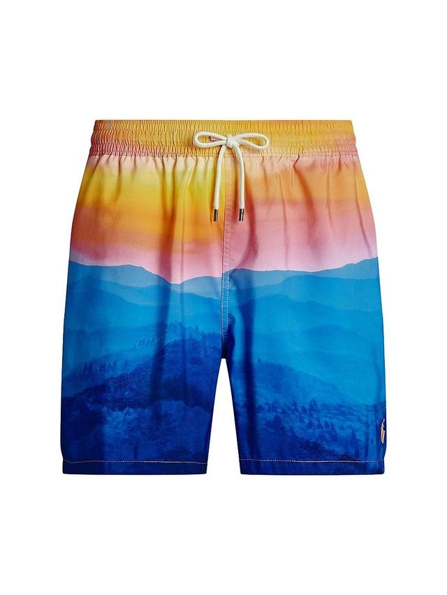 Mens Printed Swim Shorts Product Image