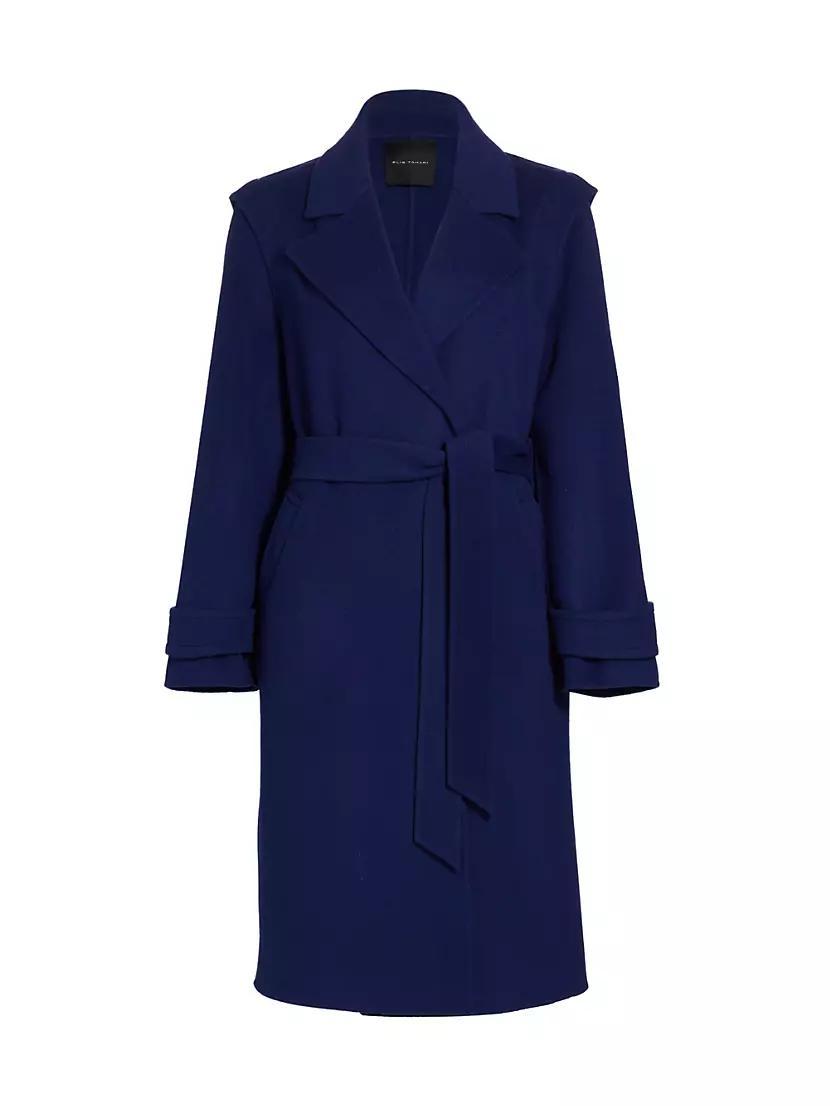 Adi Belted Wool-Blend Coat Product Image