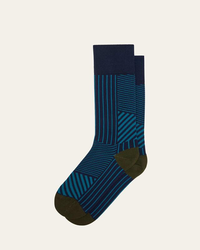 Mens Gordon Stripe Crew Socks Product Image