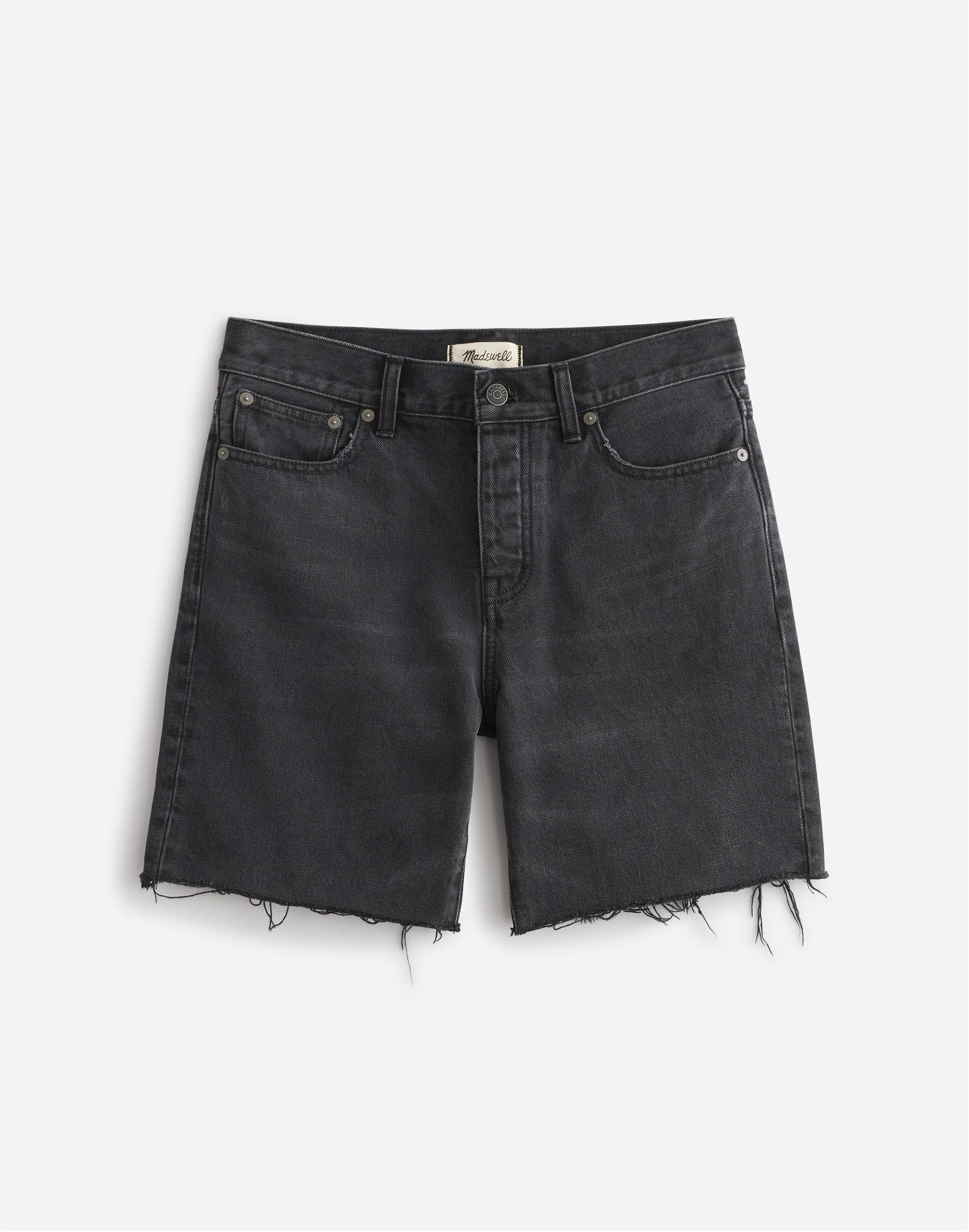 Long Denim Shorts in Kelm Wash Product Image