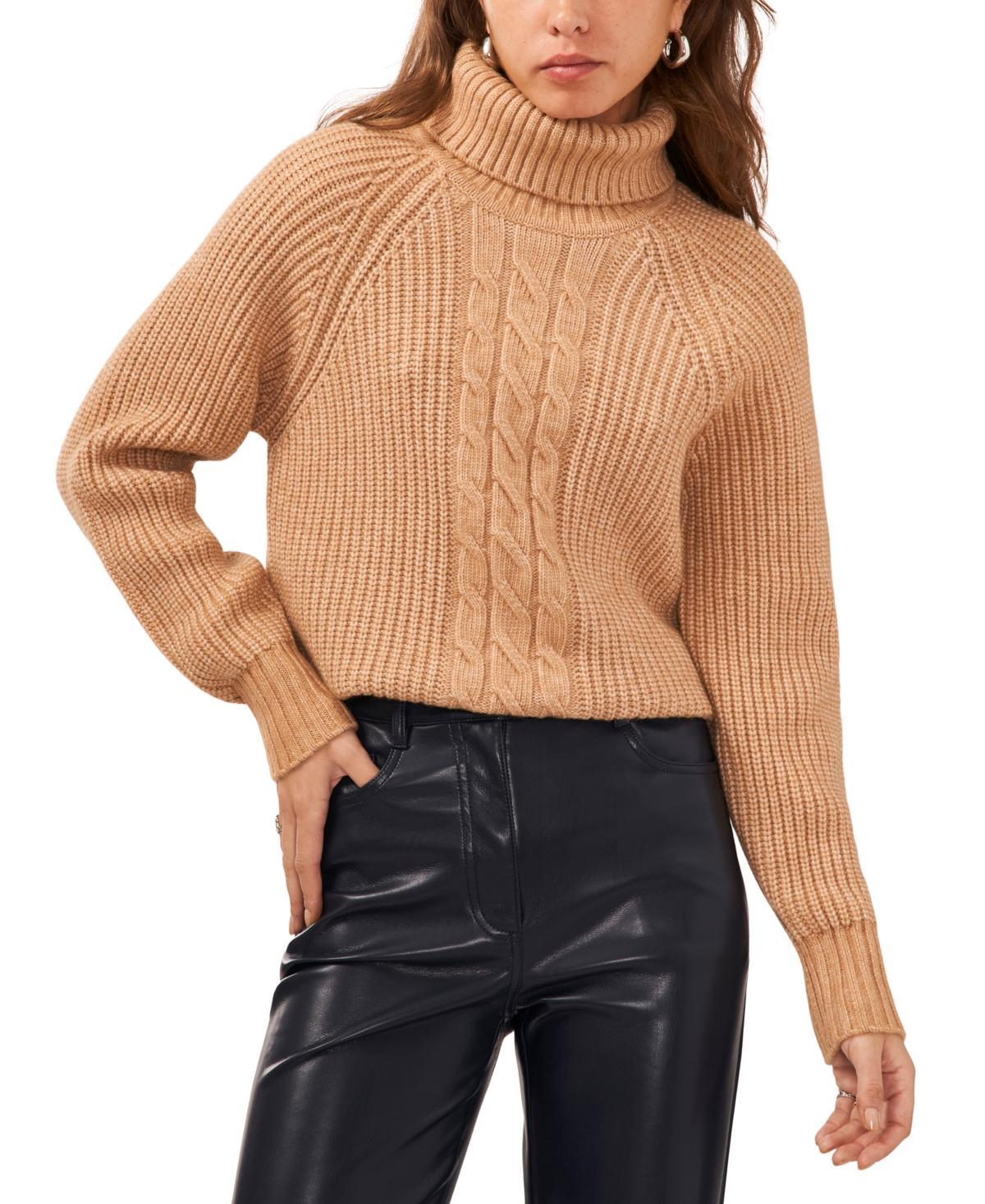 1.STATE Back Cutout Turtleneck Sweater product image