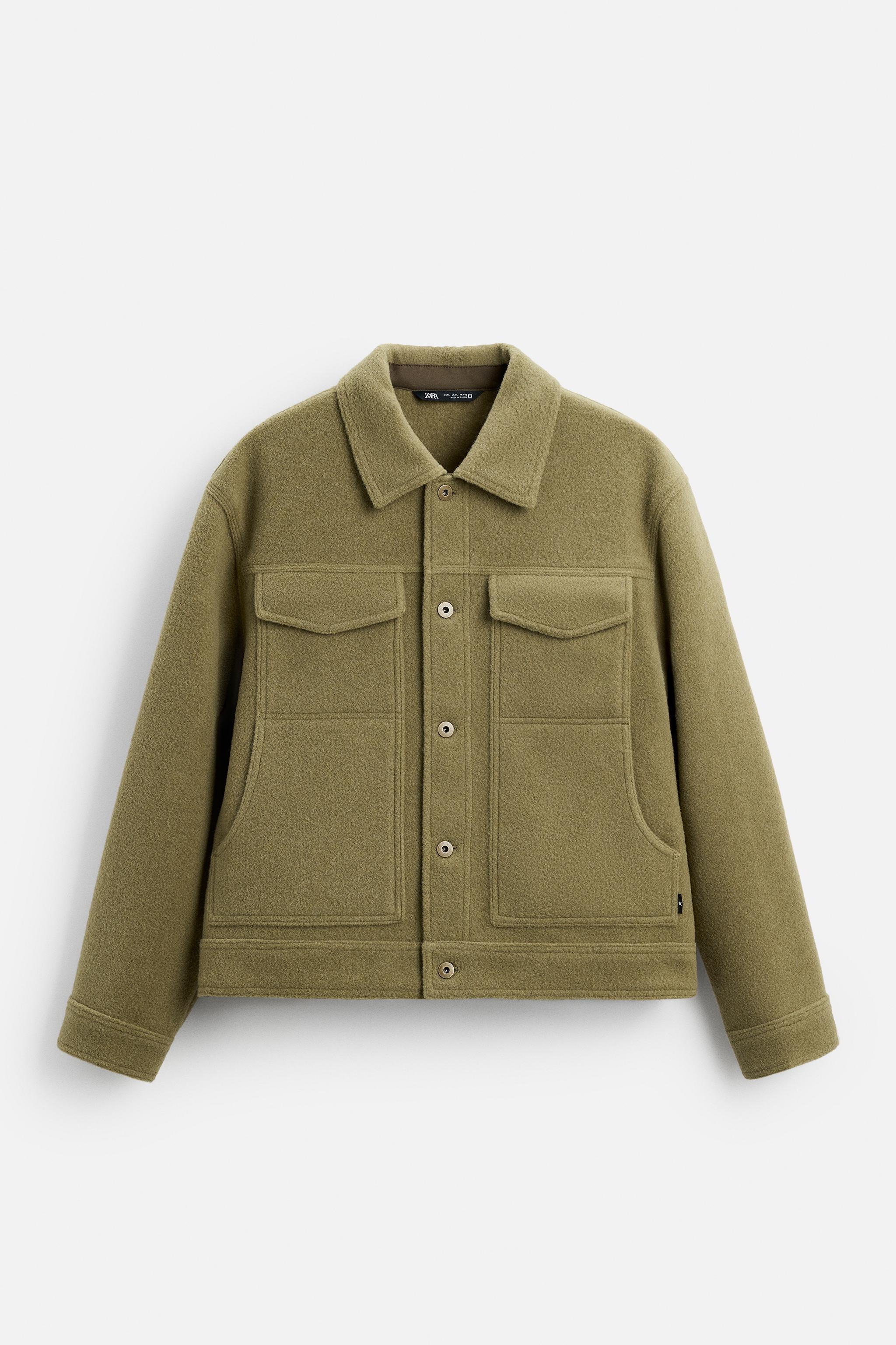 POCKETED TEXTURED JACKET Product Image