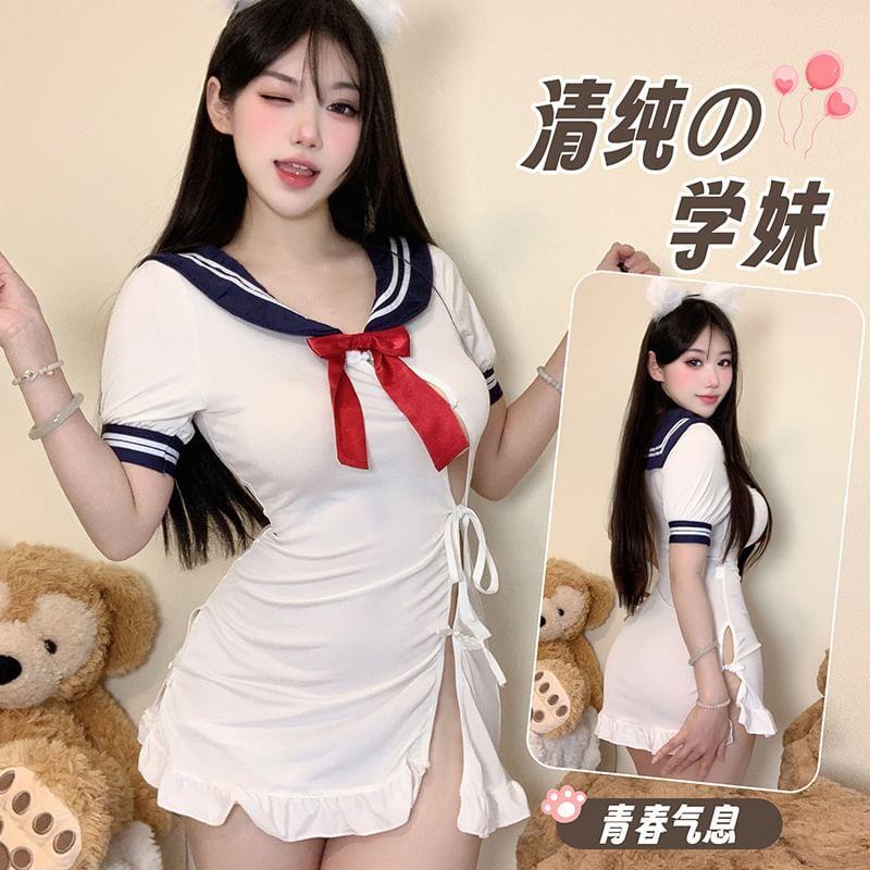 Uniform Lingerie Costume Set Product Image