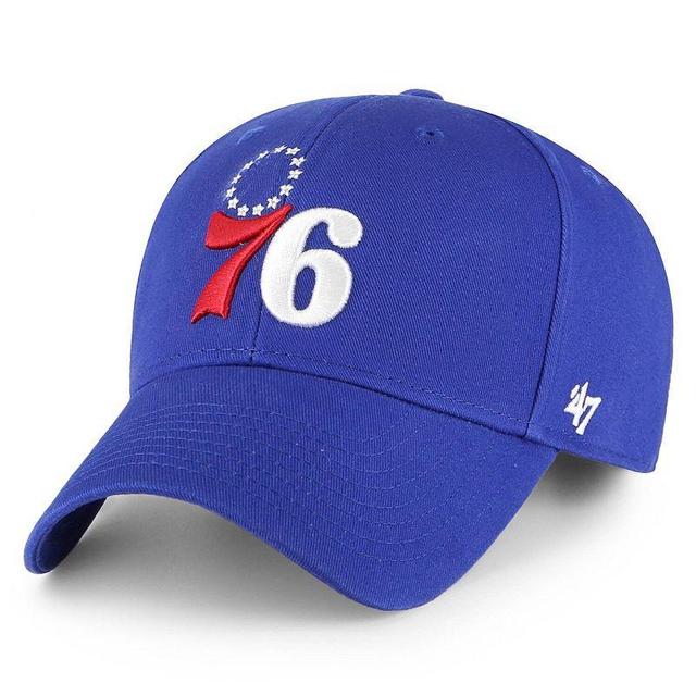 Mens 47 Royal Philadelphia 76ers Legend MVP Adjustable Hat Product Image