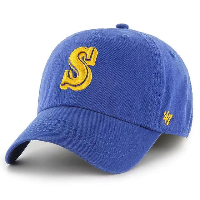 Mens 47 Royal Seattle Mariners Cooperstown Collection Franchise Fitted Hat Product Image