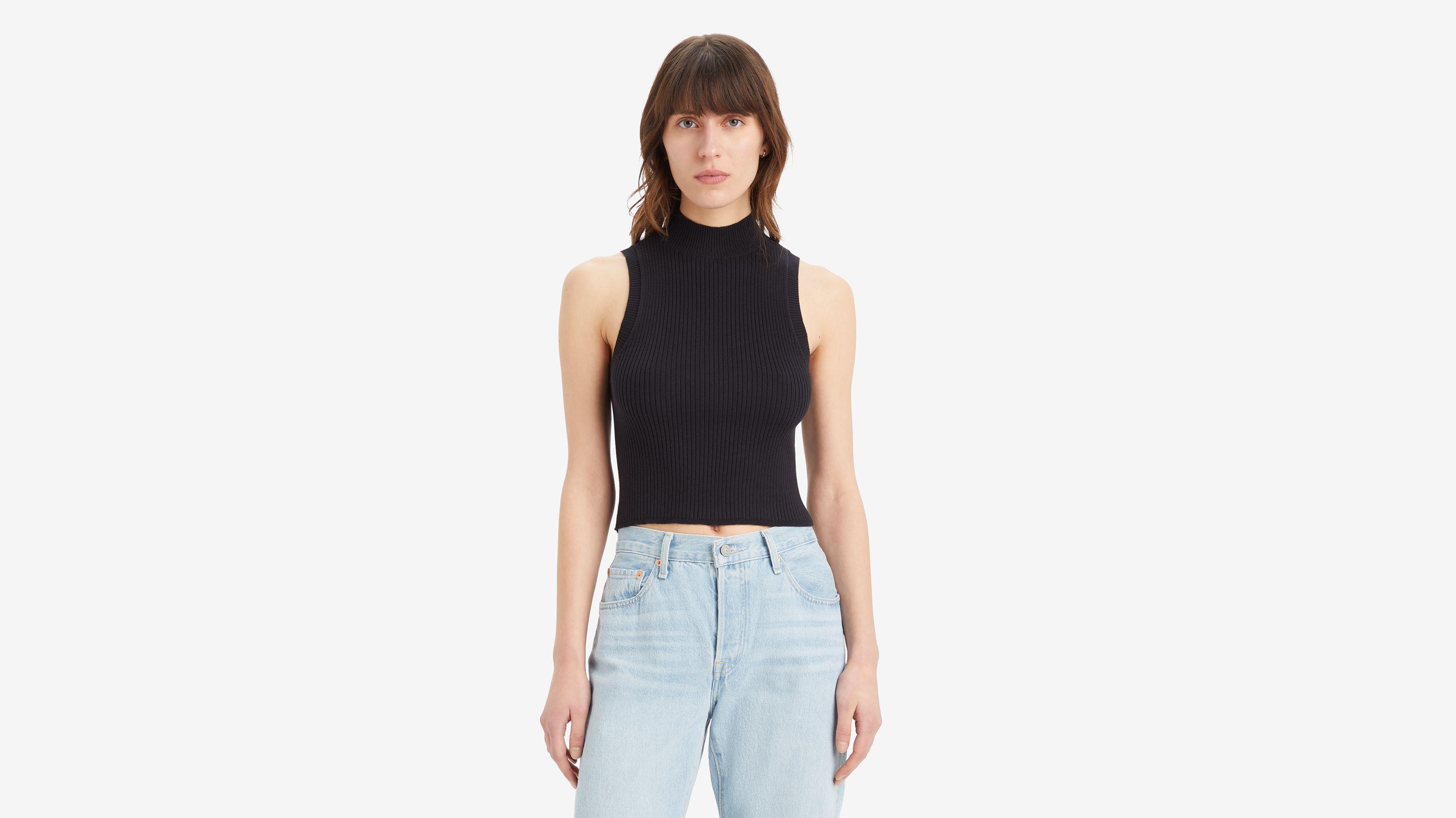 Tulip Mockneck Tank Top Product Image