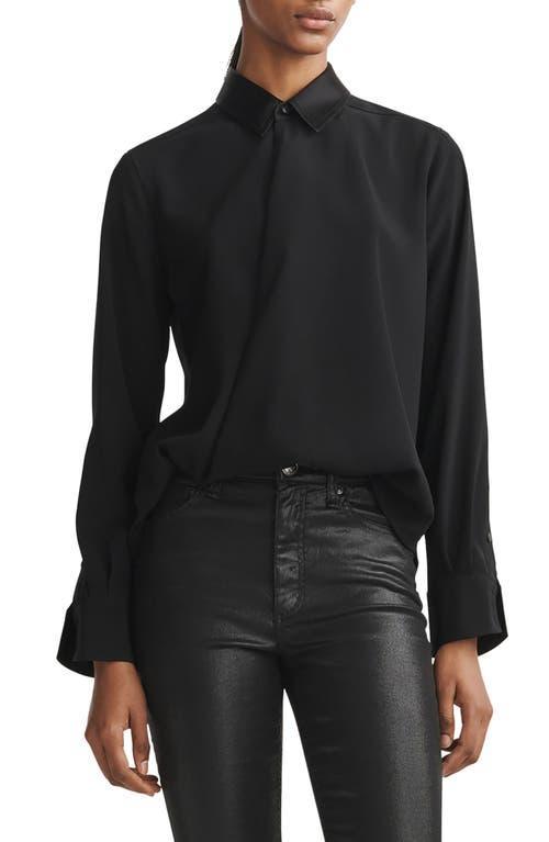 rag & bone Phillipa Point Collar Blouse Product Image