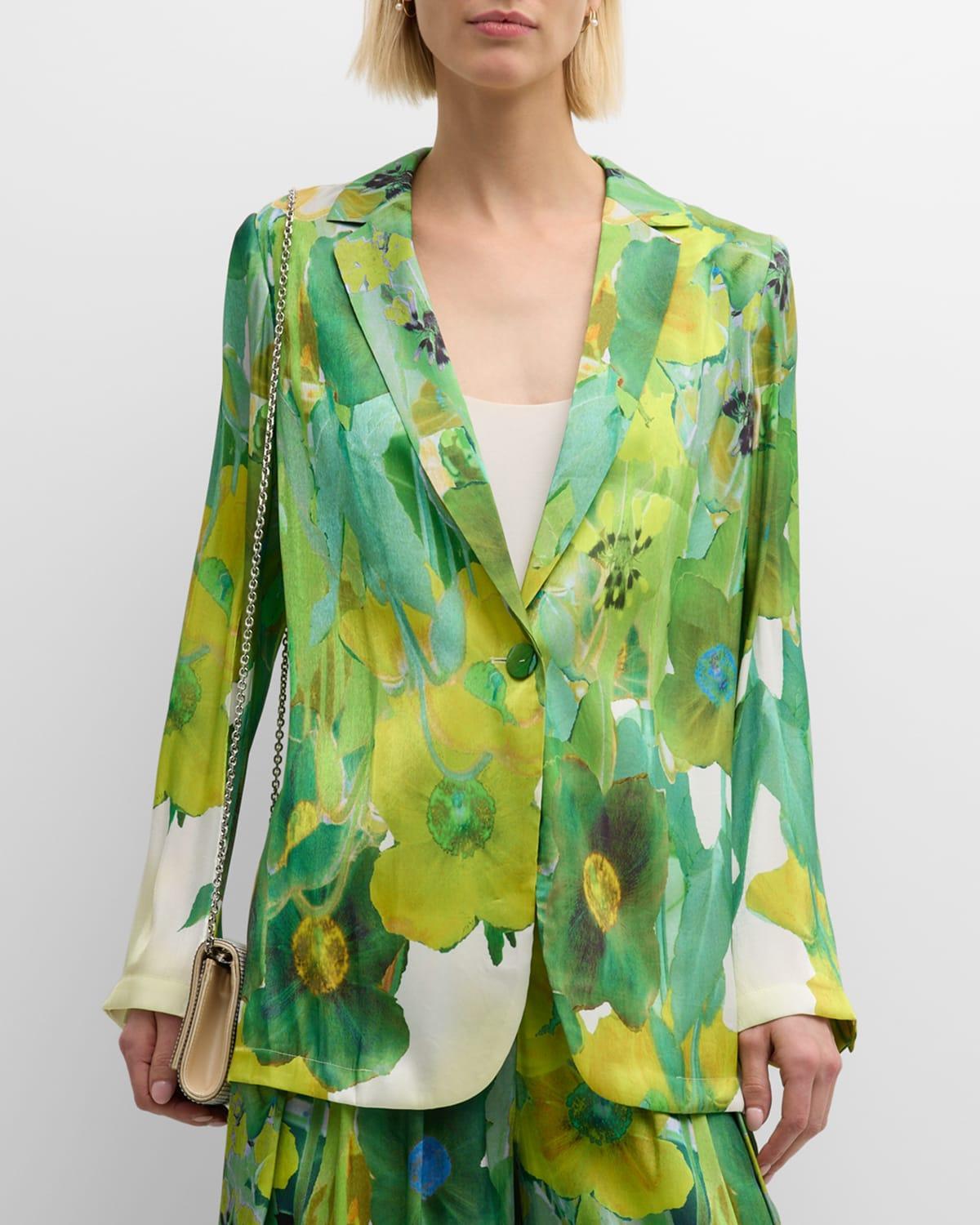 KOBI HALPERIN Marnie Floral Print Blazer Product Image