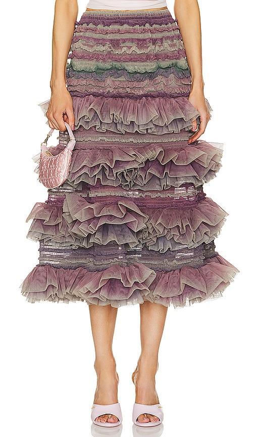 Tulle Midi Skirt Product Image