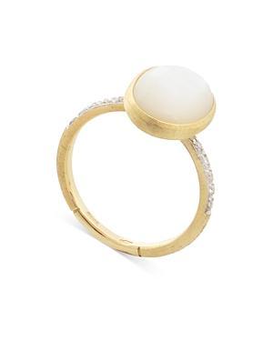 Womens Siviglia 18K Yellow Gold, 0.08 TCW Diamond & Mother-Of-Pearl Ring Product Image