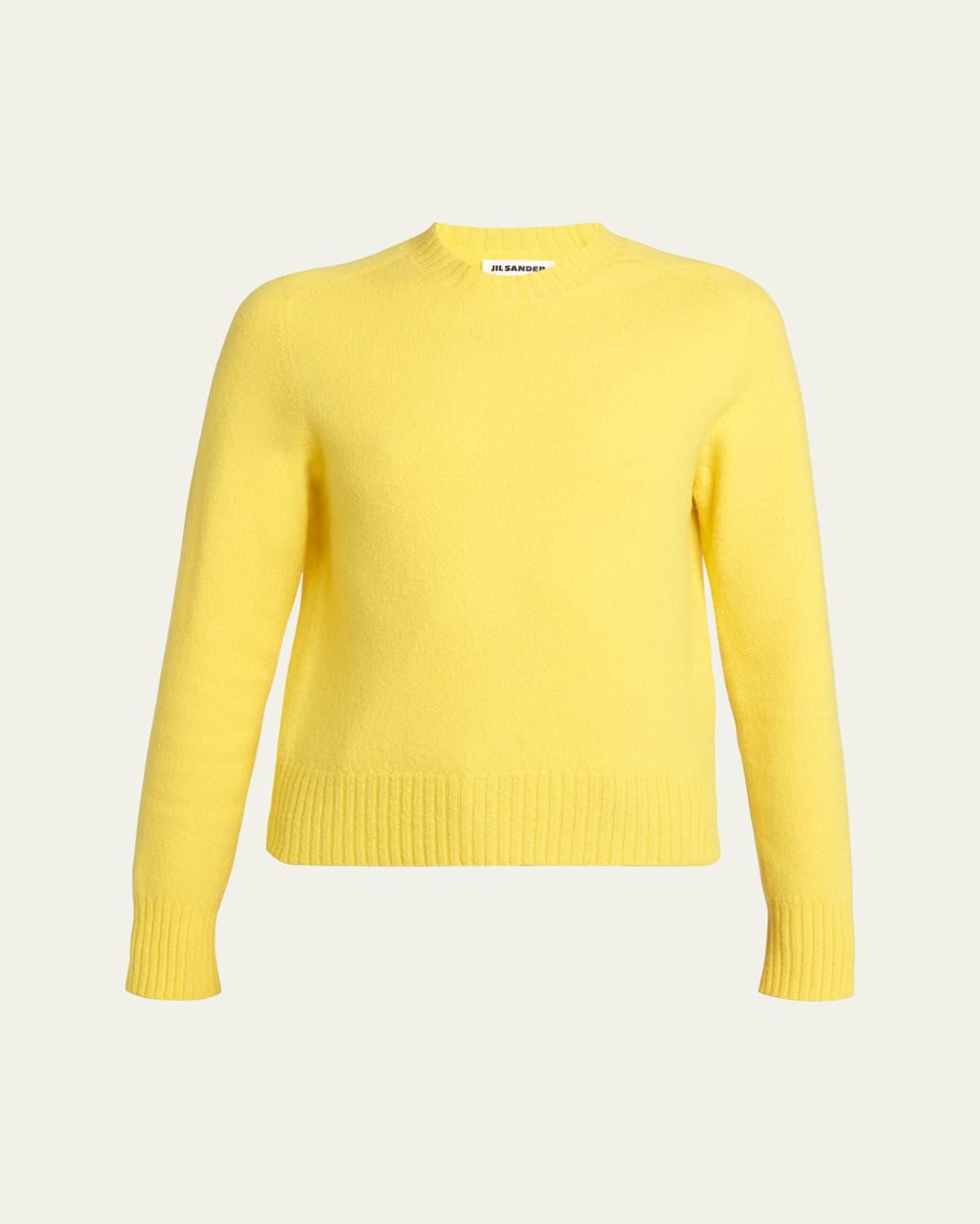 Womens Wool Crewneck Sweater Product Image