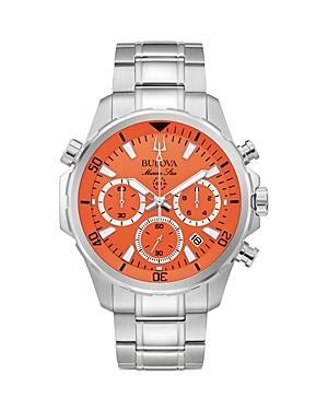 Kay Bulova Marine Star Chronograph Mens Watch 96B395 Product Image