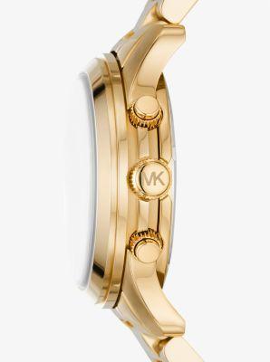 Oversized Pavé Logo -Tone Watch Product Image