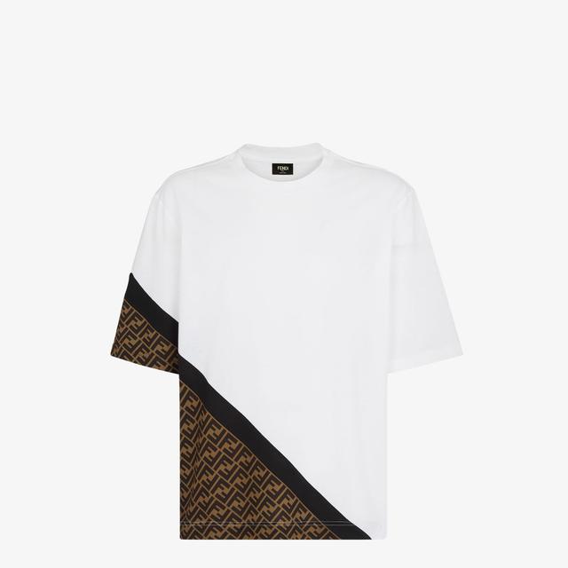 T-shirtWhite jersey T-shirt Product Image