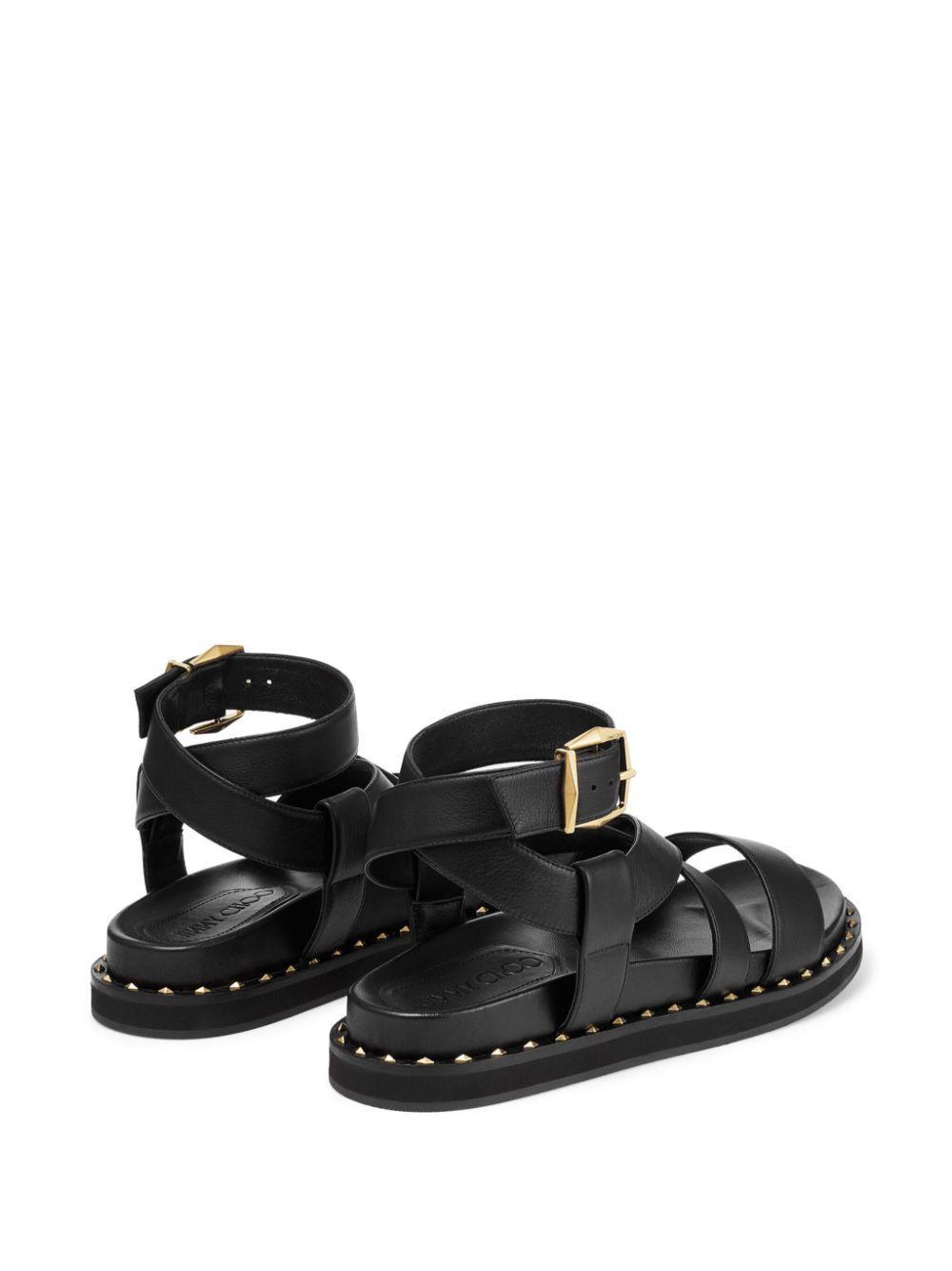 Blaise leather sandals Product Image