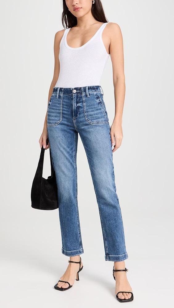 PAIGE Mayslie Straight Ankle Jeans | Shopbop Product Image