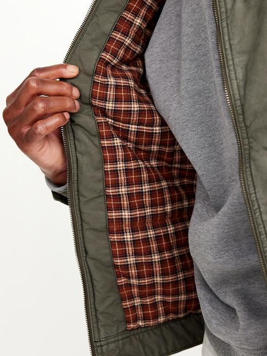 Flannel-Lined Barn Coat Product Image