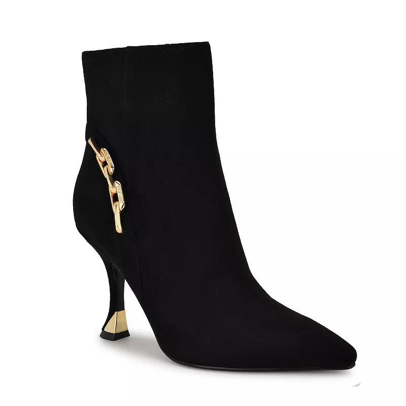 Nine West Chaine Womens Tapered Heel Dress Ankle Boots product image