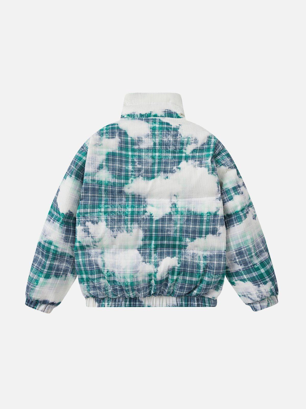 Aelfric Eden Cloud Plaid Graphic Coat Product Image