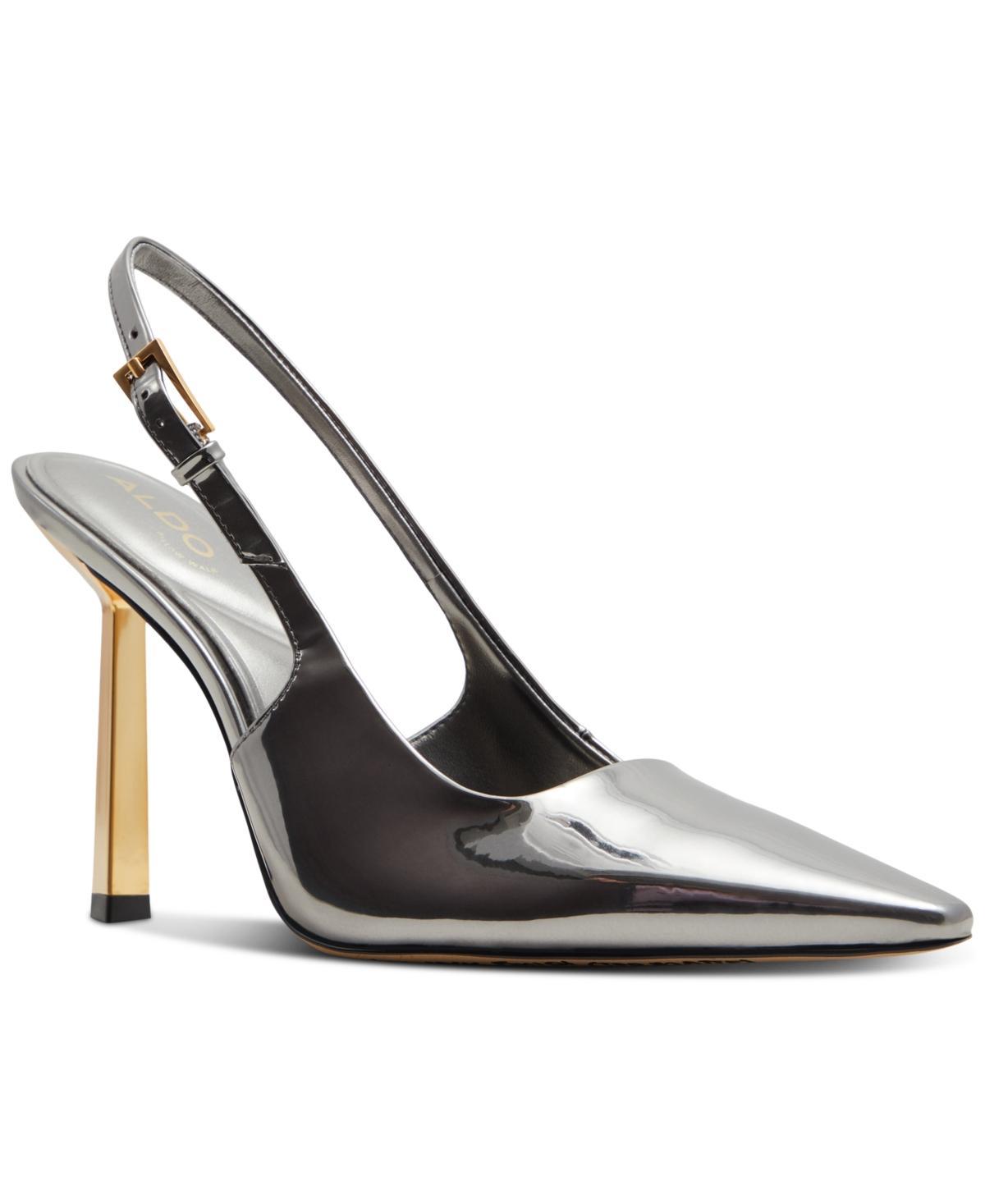 Aldo Womens Marysa Pointed-Toe Slingback Pumps Product Image