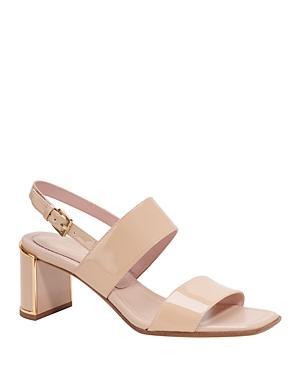 kate spade new york Womens Merritt Patent Leather Block Heel Sandals Product Image