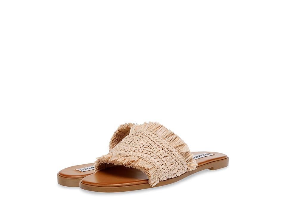 Steve Madden Lakeshore Raffia Slide Sandals Product Image