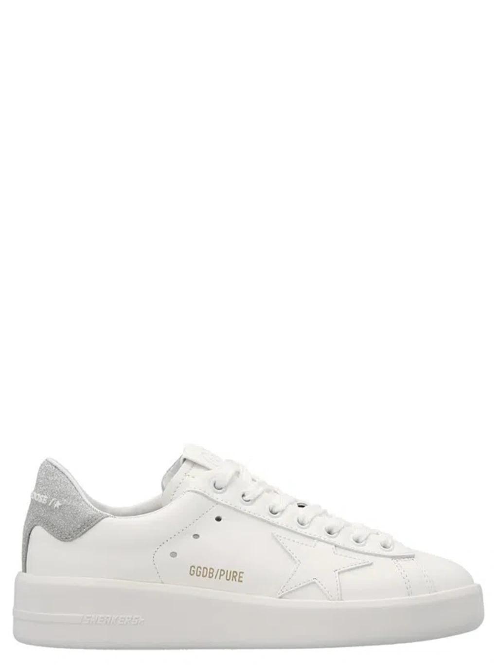 Pure-star Sneakers In Silver Product Image