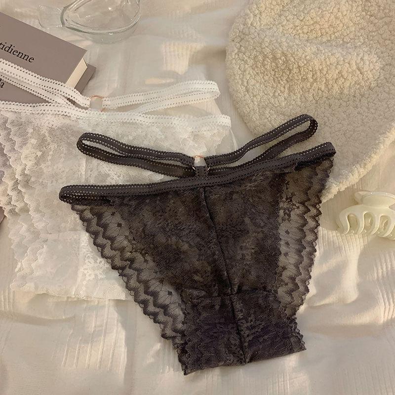 Cutout Lace Bikini Panty Product Image