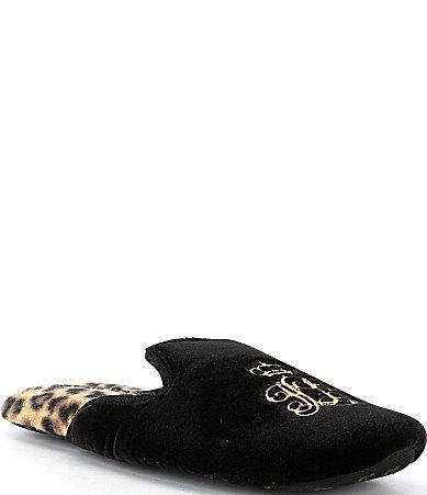 Lauren Ralph Lauren Womens Classic Leopard Slippers Product Image