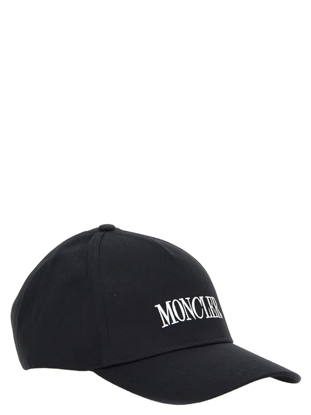 Logo Embroidery Cap In Black Product Image