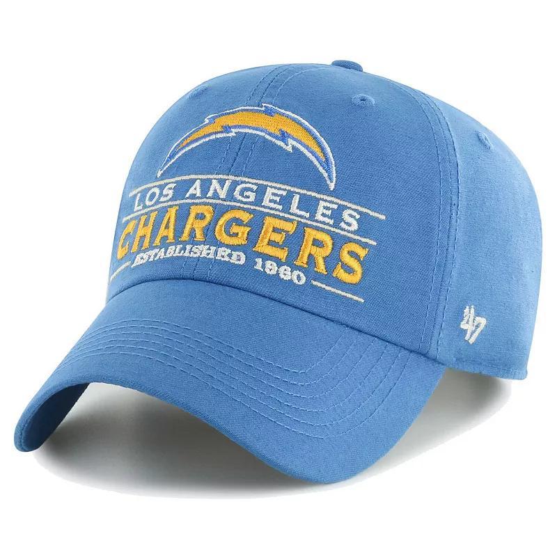 Mens 47 Powder Blue Los Angeles Chargers Vernon Clean Up Adjustable Hat Product Image