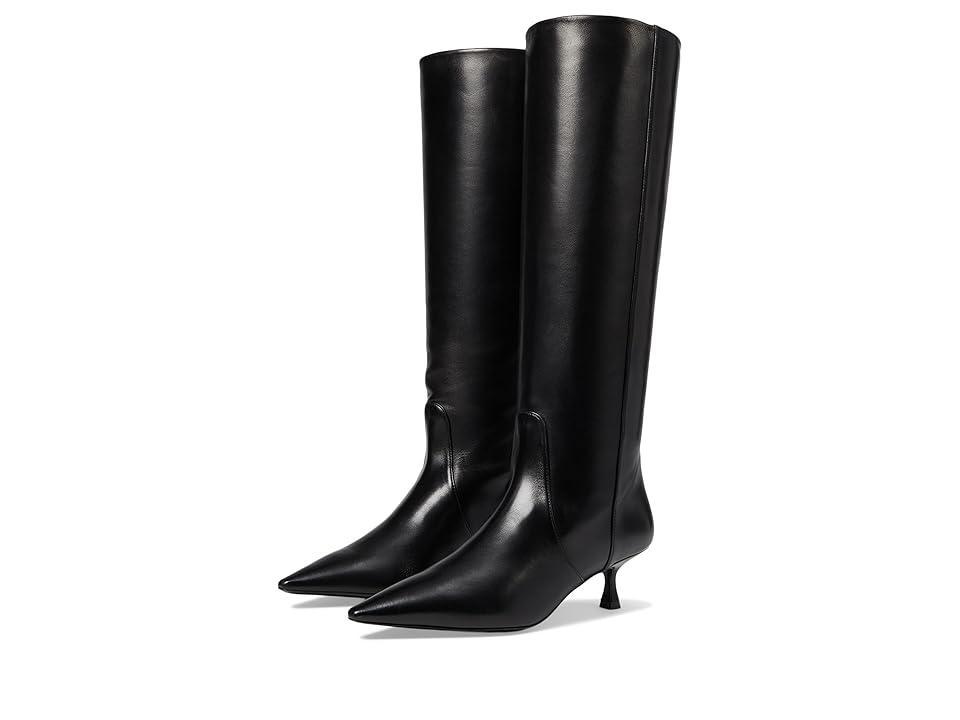 Womens Naomi 50MM Lacquered Leather Boots Product Image