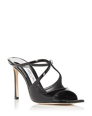 Jimmy Choo Womens Anise 95 Strappy High Heel Slide Sandals Product Image