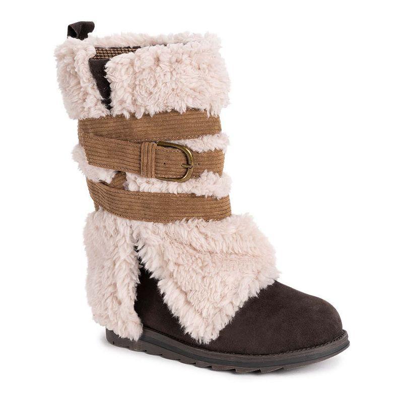 LUKEES by MUK LUKS Sigrid Nikki Too Womens Winter Boots Grey Product Image