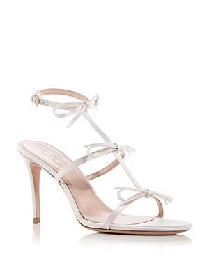 Womens 90MM Silk Strappy Sandals Product Image