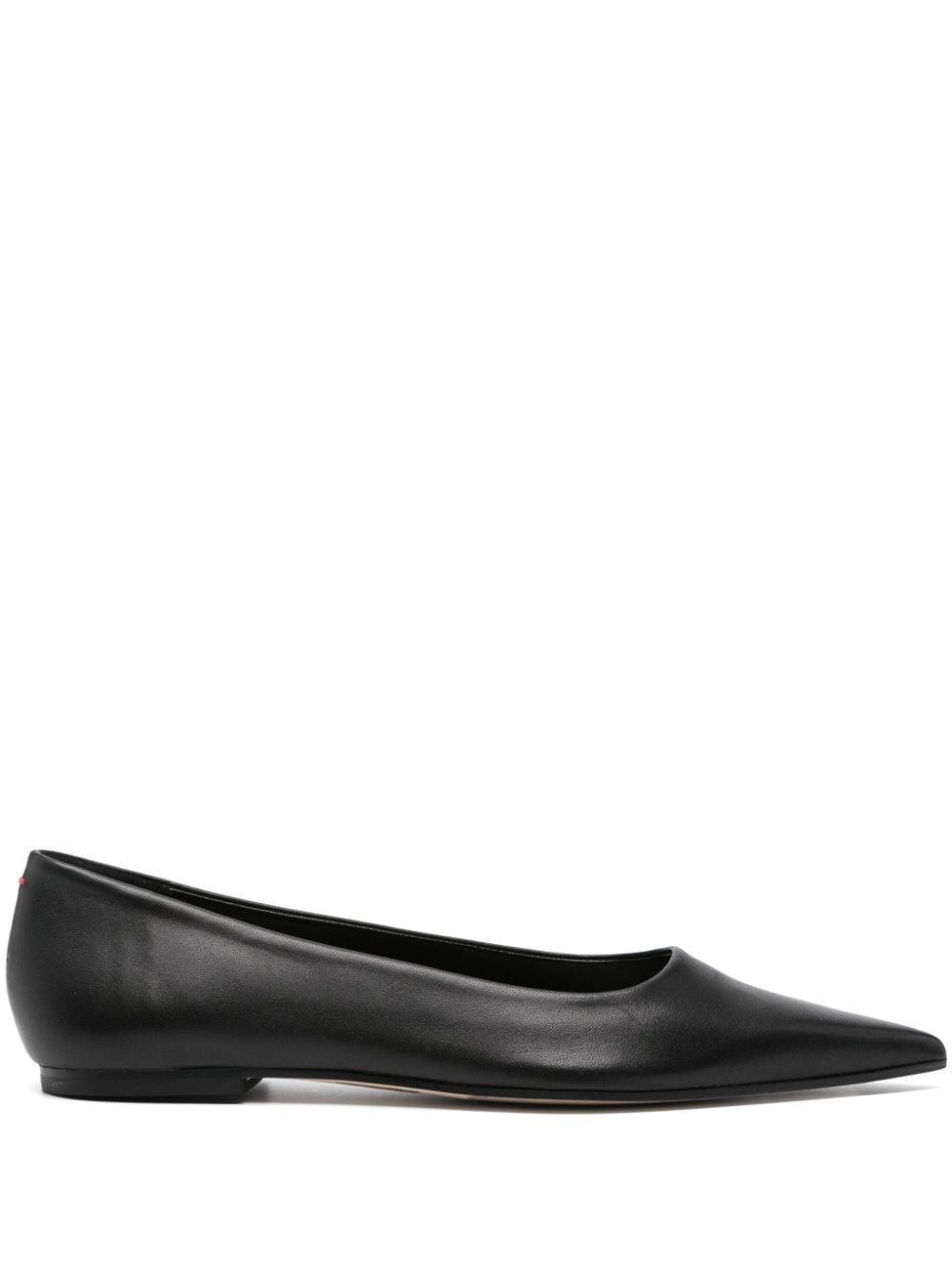 Black Cassy Ballerina Flats Product Image