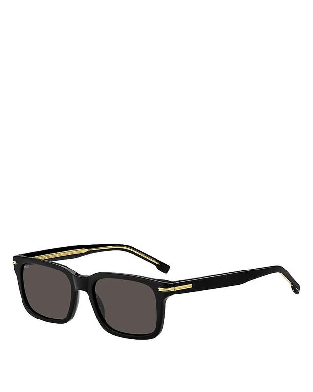 Mens 1628S 54MM Rectangular Sunglasses Product Image