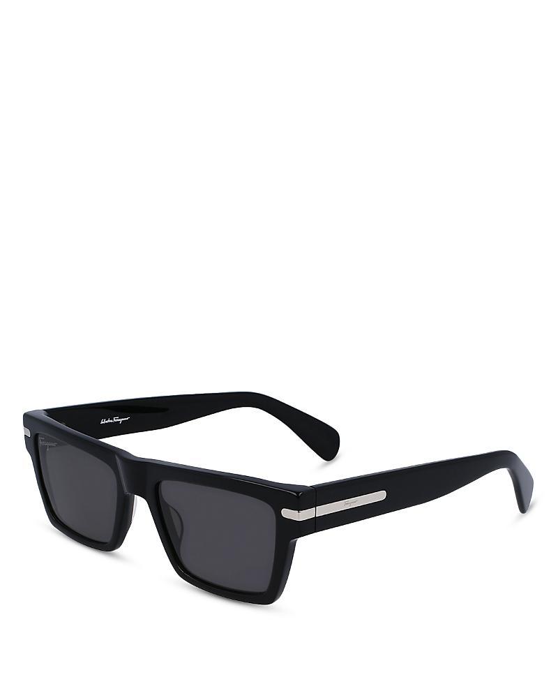 Mens Classic Logo Rectangle Acetate Sunglasses Product Image