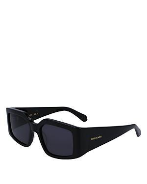 FERRAGAMO Classic Logo 54mm Modified Rectangular Sunglasses Product Image