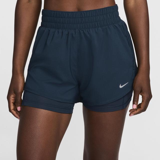 Nike Womens One Dri-FIT High-Waisted 3 2-in-1 Shorts Product Image