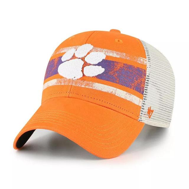 Mens 47 Orange/White Clemson Tigers Interlude MVP Trucker Snapback Hat Product Image