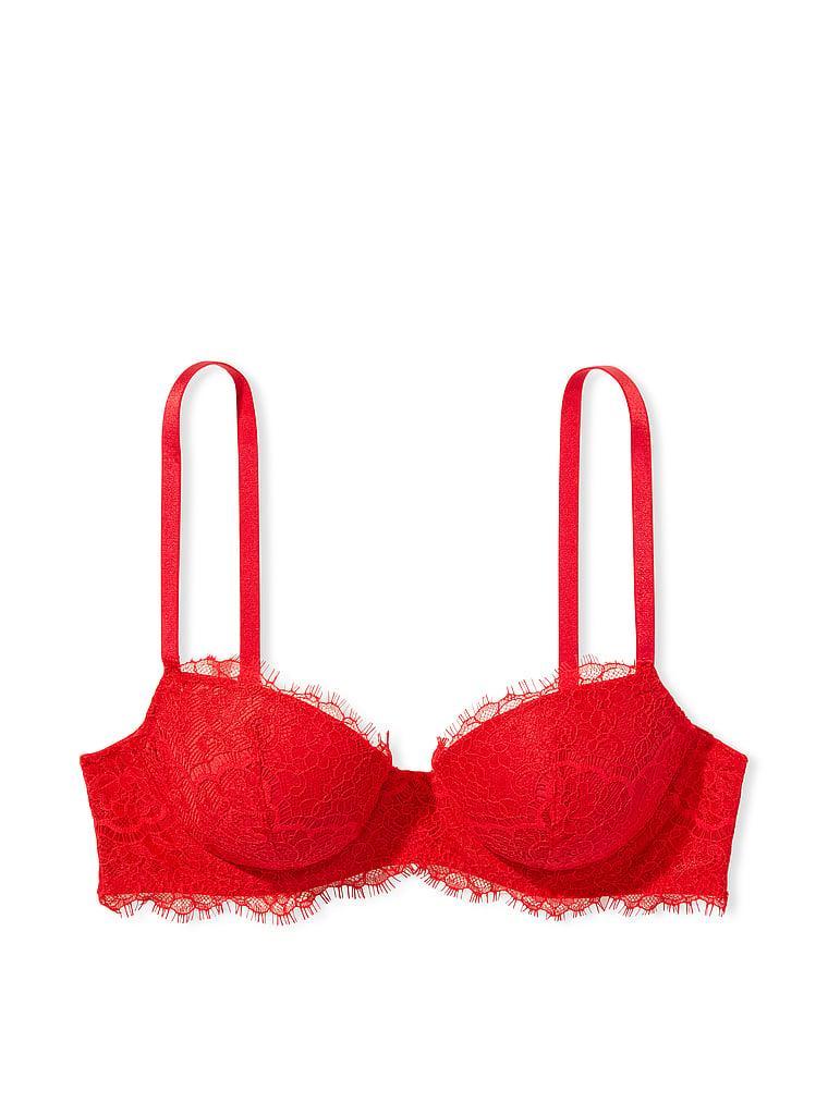 Lightly Lined Lace Demi Bra Product Image