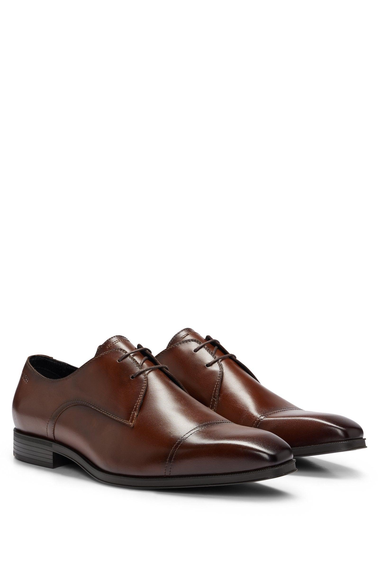 Boss Theon Derby Brown Dress Shoes Male Product Image