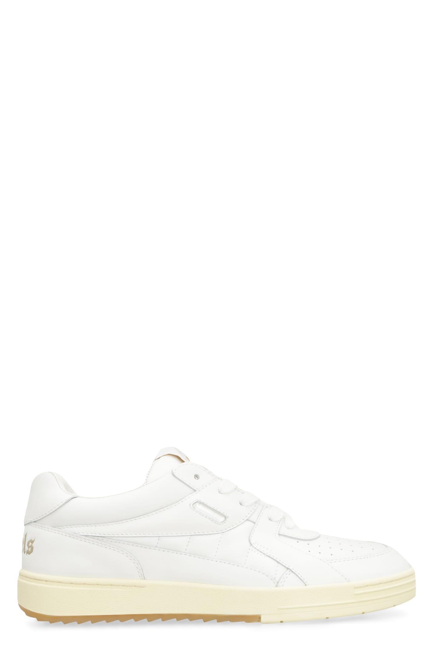 PALM ANGELS University Low-top Sneakers In White Product Image