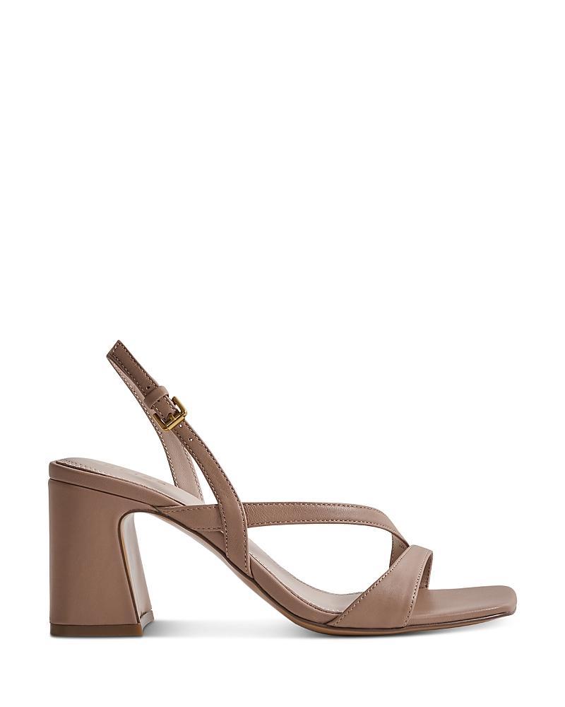 Reiss Womens Alice Square Toe High Heel Sandals Product Image